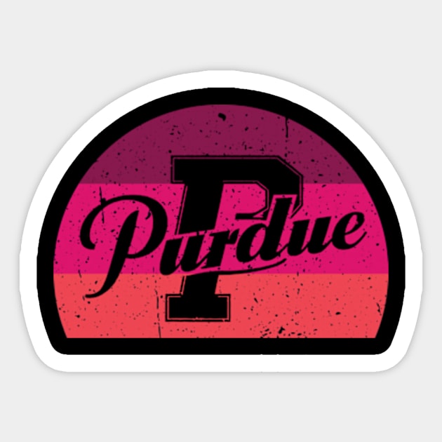 Purdue Boilermakers Sticker by YASSIN DESIGNER